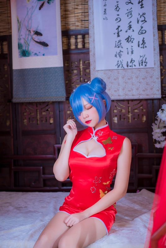 蕾姆2号本 蕾姆旗袍 - 二佐Nisa