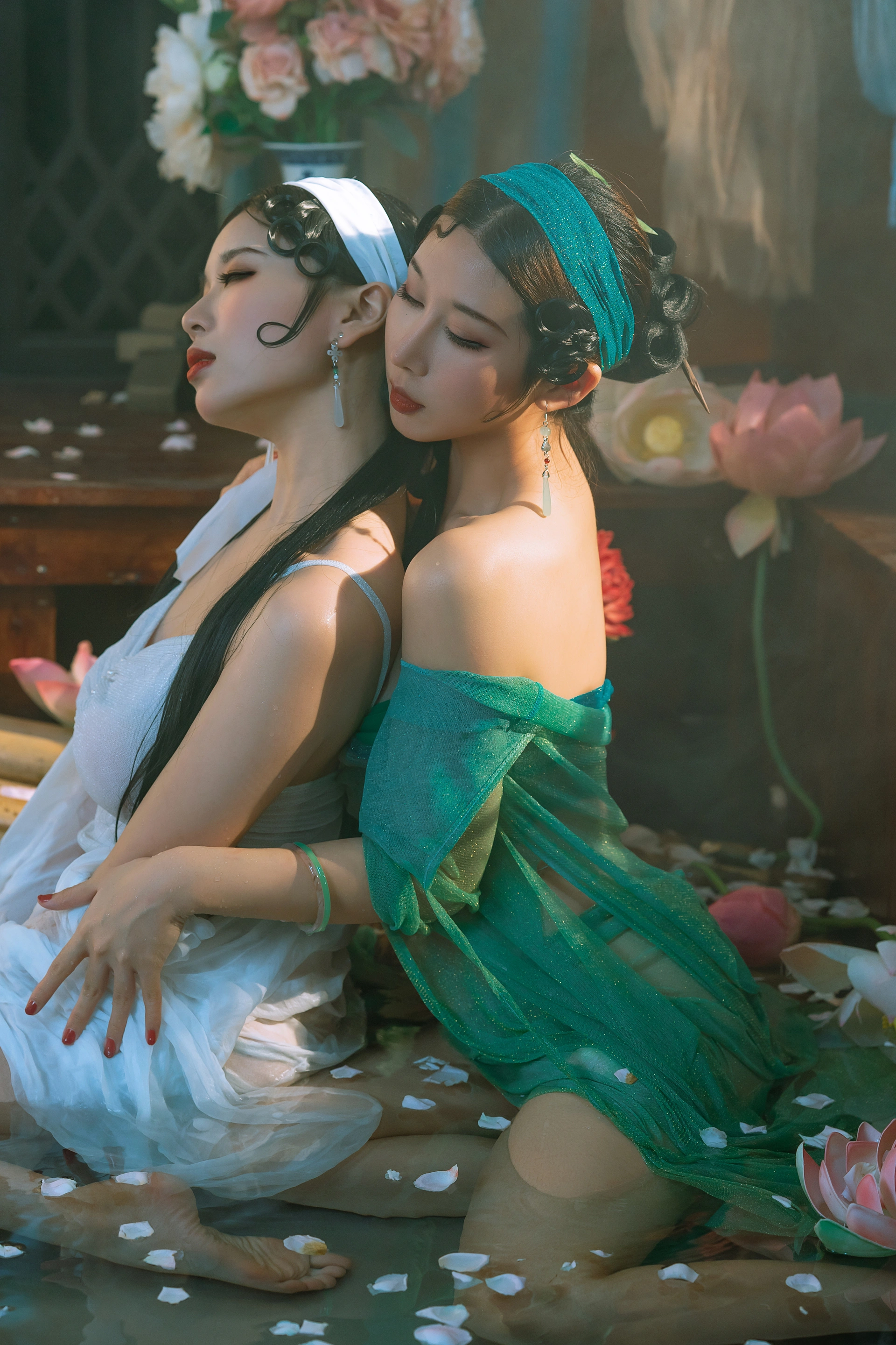 云溪溪 - NO.76 奶桃&轩萧学姐 白娘子&青蛇 3